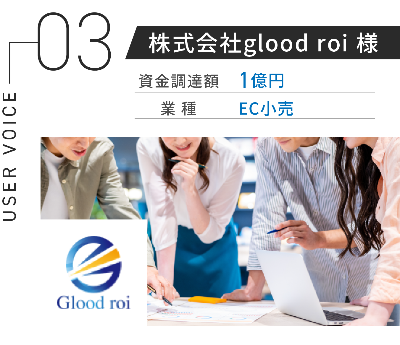 株式会社glood roi 様